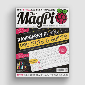 Raspberry Pi 400 Projects & Guides in The MagPi Magazine #101