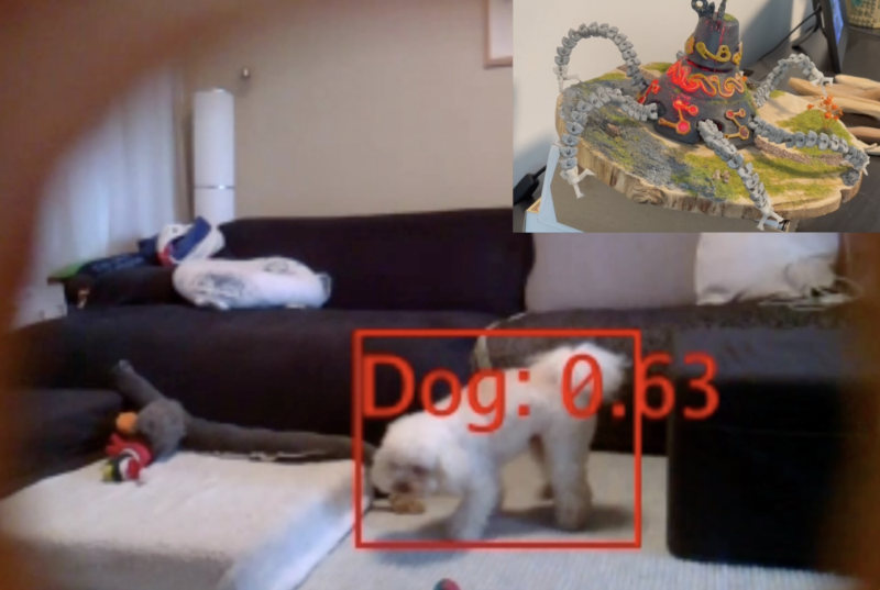 The Zelda Guardian camera successfully recognises Ernie