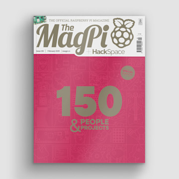 150 People & Projects in The MagPi magazine, issue #150