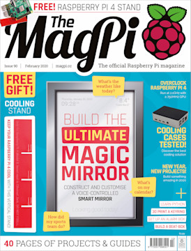 Free Raspberry Pi 4 Stand, overclocking guide, and cooling case testing in The MagPi 90