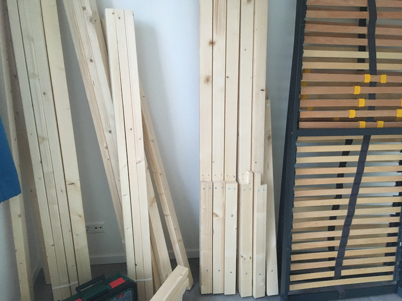 When we asked Jolien how much wood she used, she merely said ‘a lot’