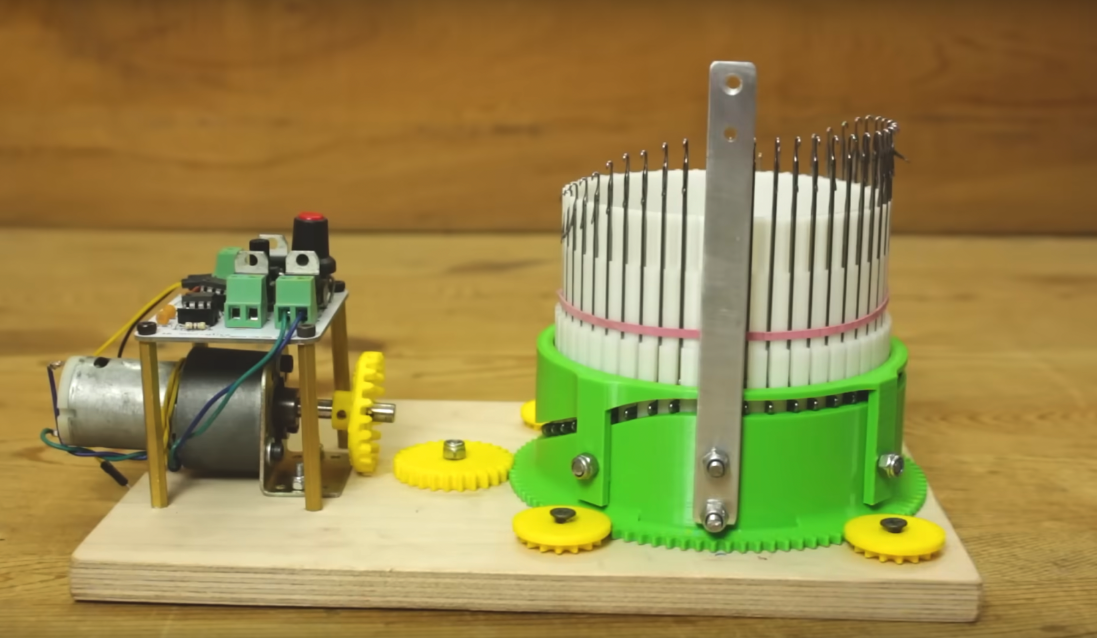 Circular Knitic: An Open Hardware Knitting Machine - Make