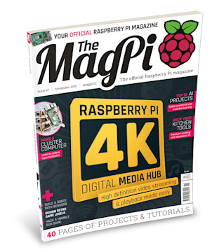 Build a 4K media player in The MagPi issue 87