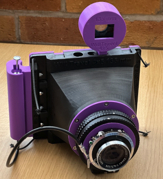 Print yourself a large format camera