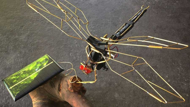 Turning a Remote Control Toy into a Flapping Dragonfly