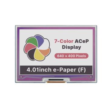 Win one of two 4.01" ACeP 7-colour e-Paper display HATS!
