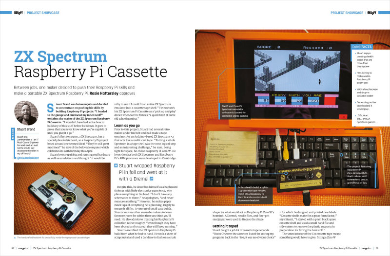 ZX Spectrum Raspberry Pi Cassette