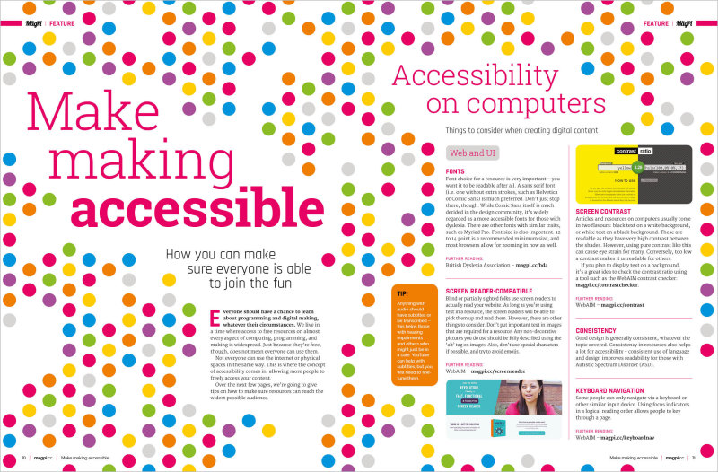 Make making accessible