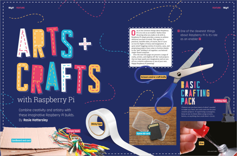 Arts & Crafts with Raspberry Pi