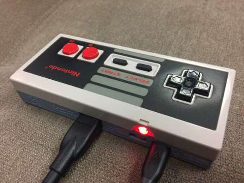 GamePad Zero: NES Controller with Pi Zero on inside