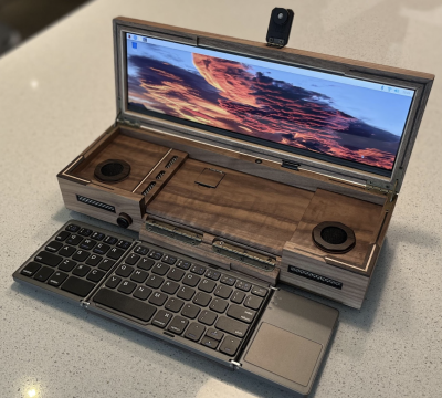 Walnut laptop