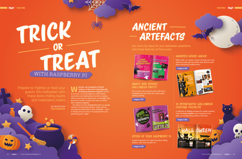 Trick or Treat with Raspberry Pi