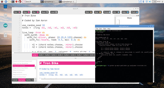 Live-coding online with Sonic Pi: code music and perform over the internet with a Raspberry Pi