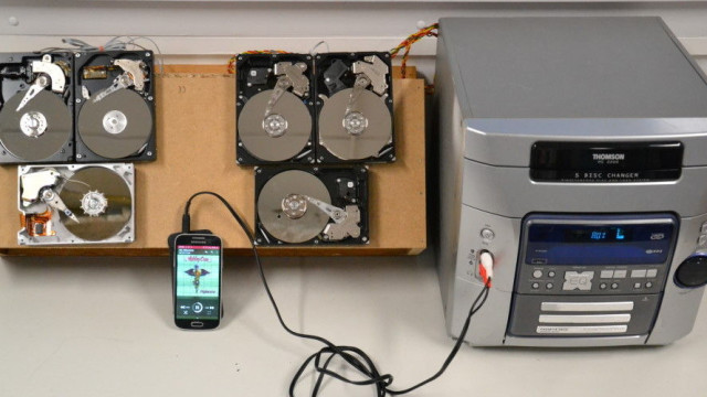 Make Music from Old Hard Drives