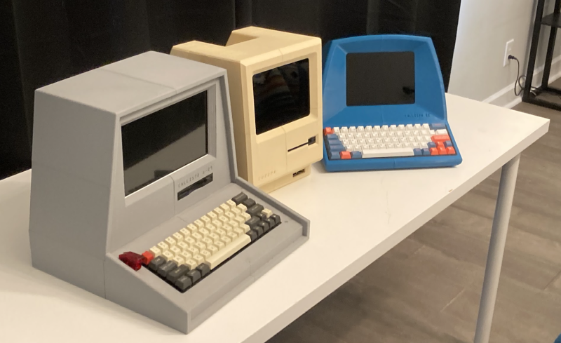Callisto II is the third 3D-printed retro computer Kevin has designed
