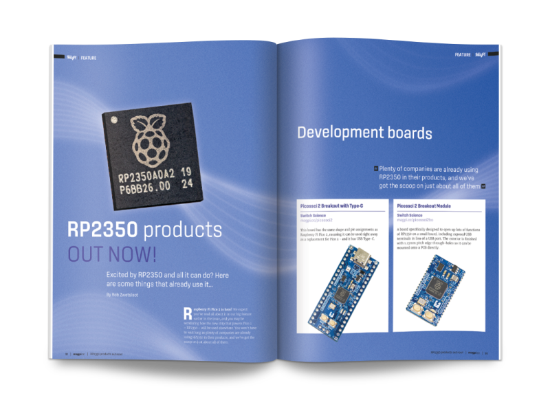 A complete guide to all the new products featuring the RP2350 microcontroller