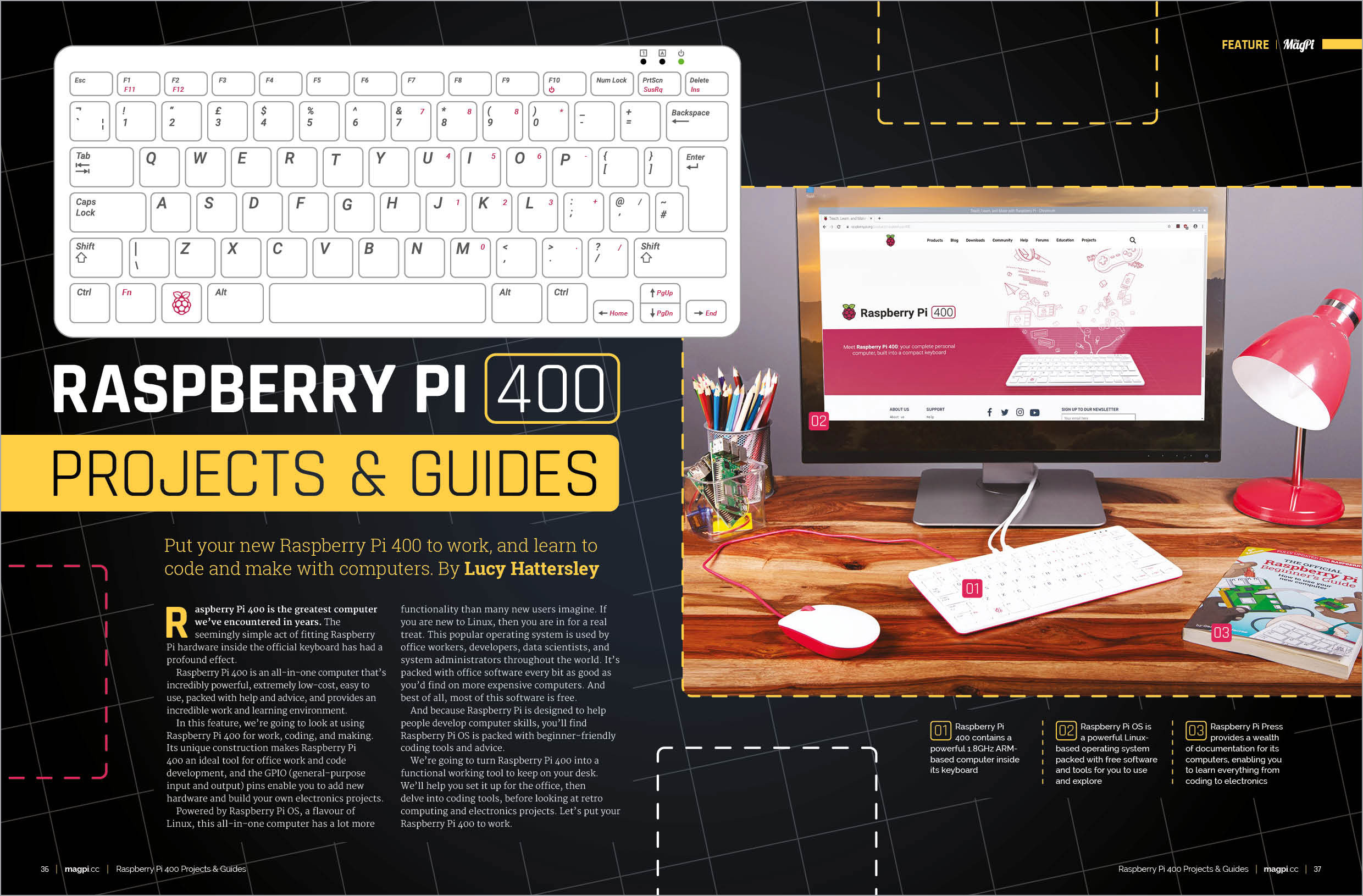 The Best Raspberry Pi 400 Projects