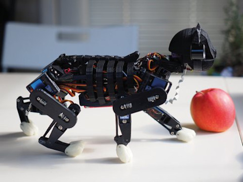 OpenCat: Robot cat purrs with Raspberry Pi