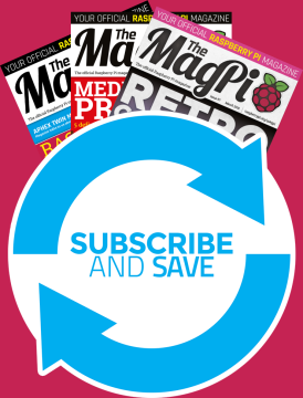 New! Subscribe to The MagPi for £4 a month