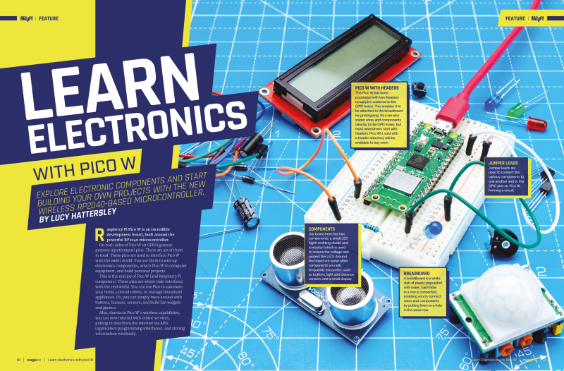 Learn electronics with Pico W