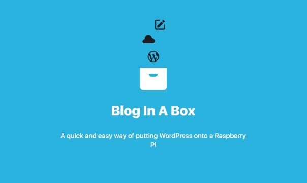 Blog In A Box: WordPress with Pi Camera, SenseHAT and GPIO