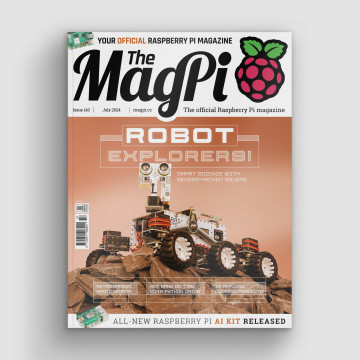 Build a robot explorer in The MagPi magazine issue #143