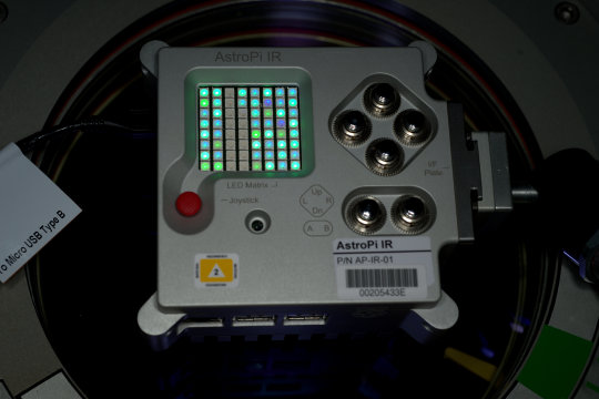 Second Astro Pi turned on!