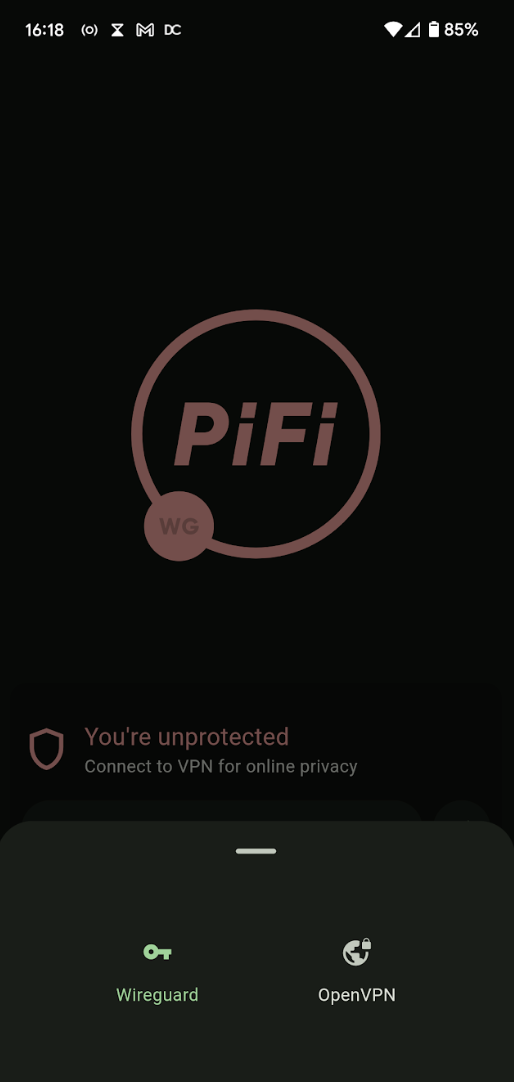 ou can use PiFi with WireGuard or OpenVPN