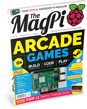 Arcade Games in The MagPi #78