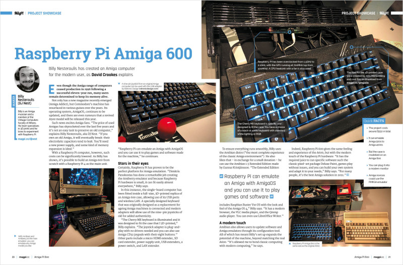 Raspberry Pi Amiga 600