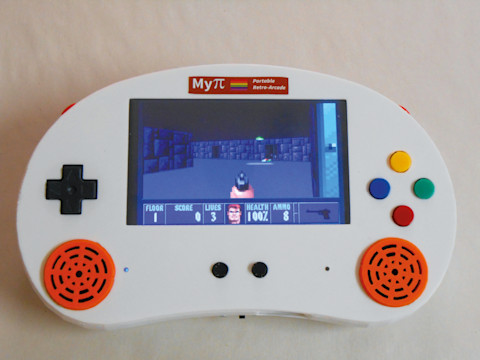 MyPi: Raspberry Pi handheld games console