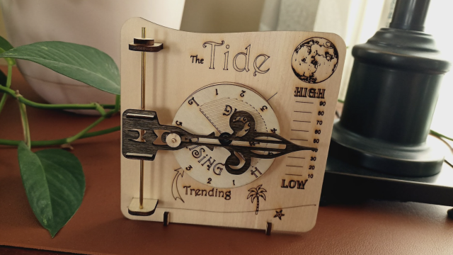 Tide clock
