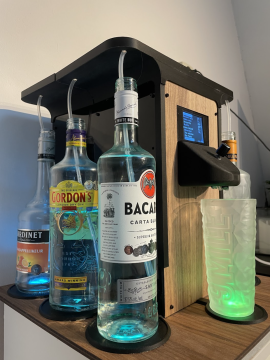 Arduino cocktail machine