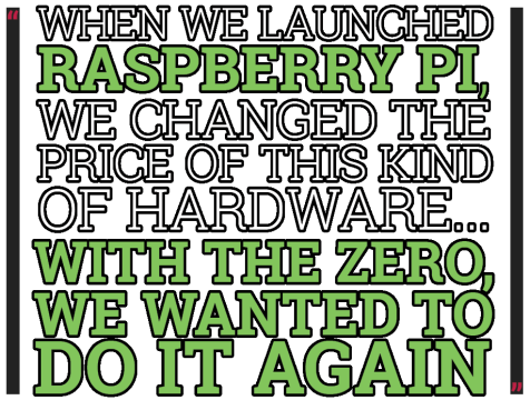 The making of Raspberry Pi Zero