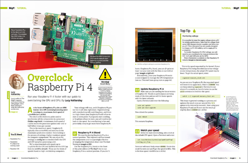 Overclock Raspberry Pi 4