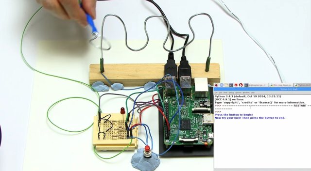 Wire and loop game with Raspberry Pi and Python