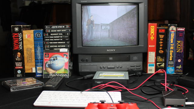 Build a retro CD-ROM console