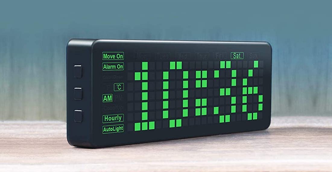 raspberry pi clock display