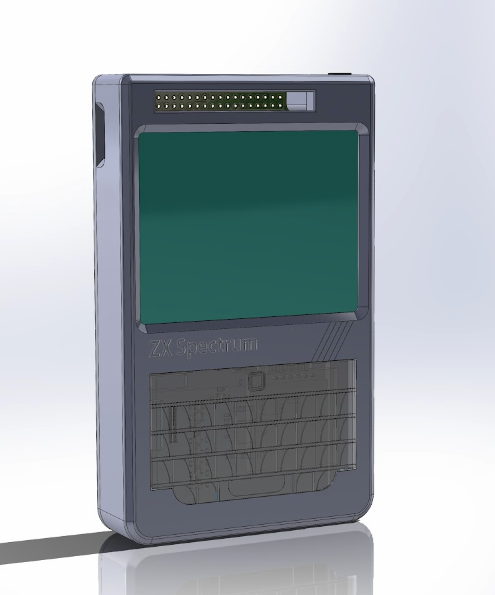 The case was designed in SolidWorks, a 3D CAD package for Windows that dates back to 1995!