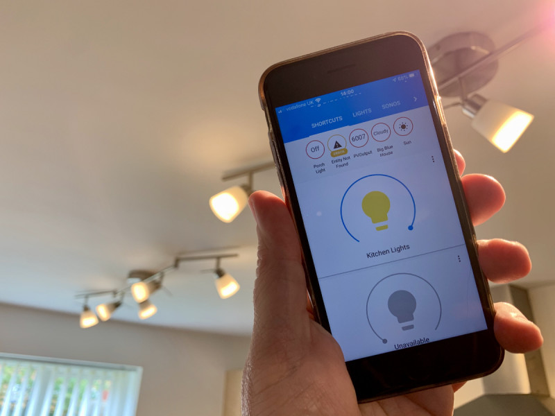 Home Assistant runs in your browser or as a smartphone app