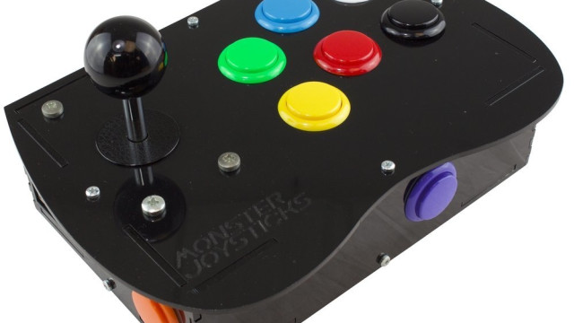 Monster Joysticks Deluxe Arcade  Controller Kit review