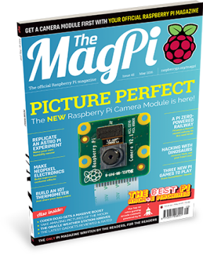 Learn all about the new Raspberry Pi Camera Module v2 in The MagPi 45