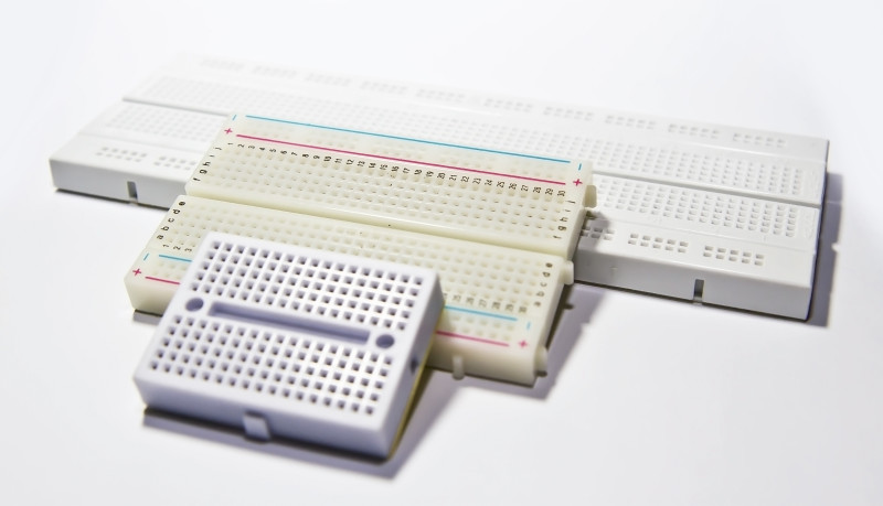 Breadboards are solderless circuit boards that allow for the fast prototyping of projects