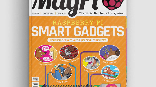 Discover Smart Gadgets in The MagPi 110