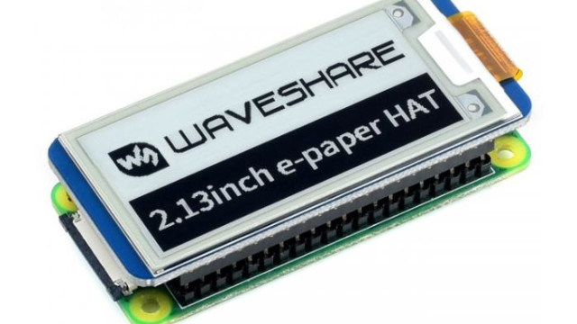 Win one of five Waveshare E-ink Display PHATs