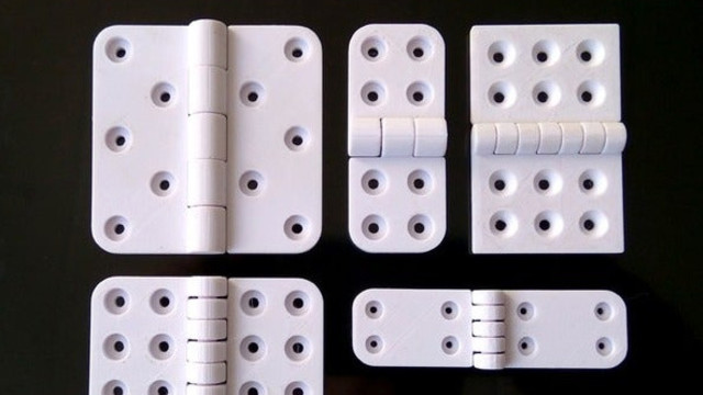 3D Printed Hinges