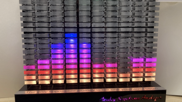 Analogue spectrum analyser