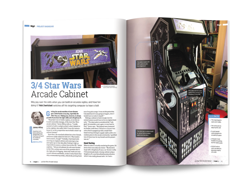 Recreating this complex Star Wars arcade machine was no small challenge