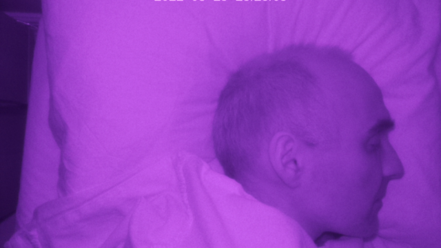 Night camera tracks sleep patterns