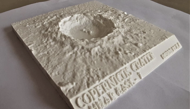 Objet 3d'art - Copernicus crater